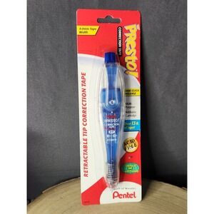 Vintage Pentel Presto! Correction Tape 4mm Width Refillable Cartridge Retactable
